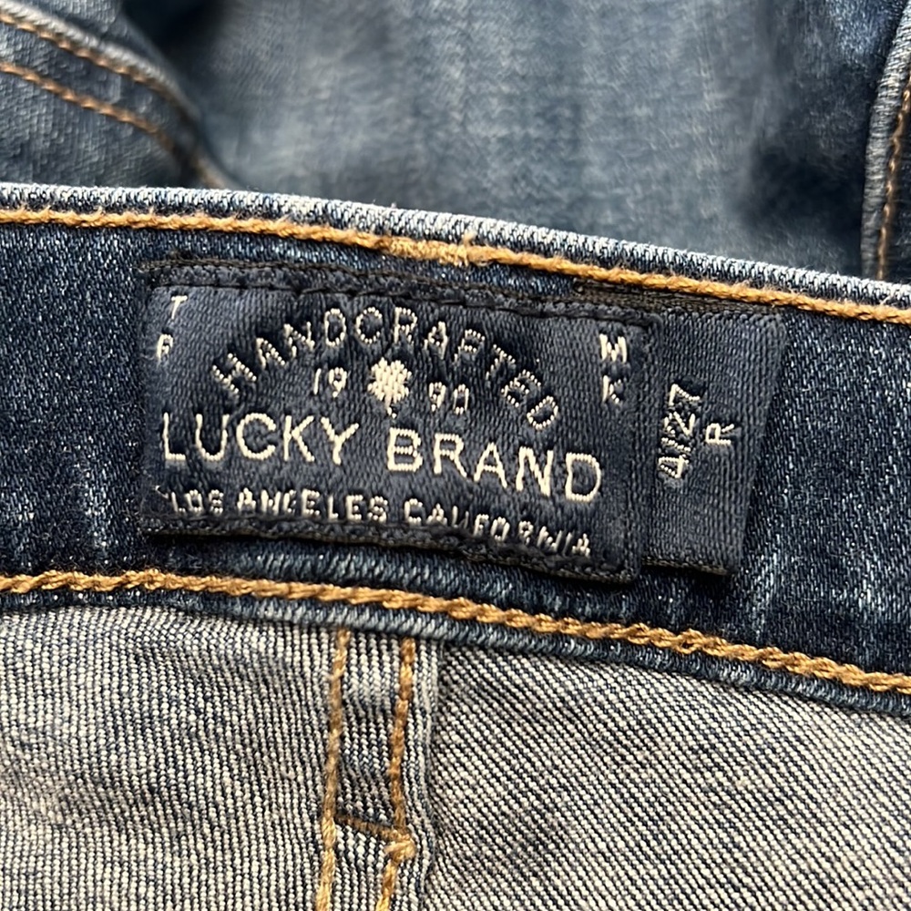 Lucky Brand Medium Blue Bootcut Jeans with Fading size 4/27 - Picture 4 of 5